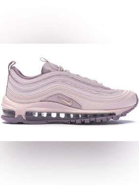 Nike Women's Air Max 97 in Pale Lilac with Metallic Swoosh